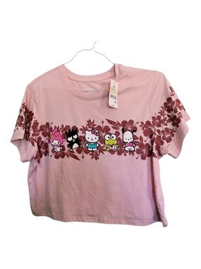 Hello Kitty Pink Graphic Kids Tee